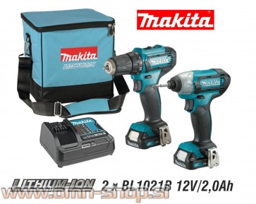 Makita CLX224SA set 10,8V/2,0Ah CTX