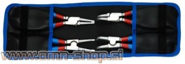 UNIOR KLEŠČE SEGER PLUS V TORBICI Art.539PLUS/1DPCT 220 mm/4 kos