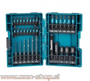 Makita 33 delni set nastavkov IMPACT BLACK za vijačenje  B-66896