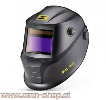 ESAB SAVAGE A40 9-13 črna avtomatska varilna maska