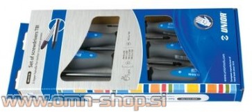 UNIOR IZVIJAČI ART.608CS5 TBI Gar. karton z okencem. 4x PH, 1x PZ / 5 kos