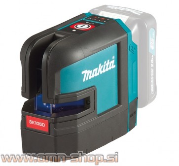 Makita SK105DZ akumulatorski križni laser, 10,8V/12V, CTX