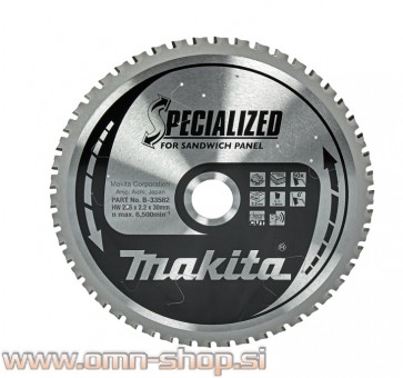 Makita TCT žagin list 235X30MM 50z B-17675 / B-33582 za sendvič panel