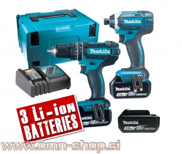 Makita DLX2131JX1 akumulatorski set