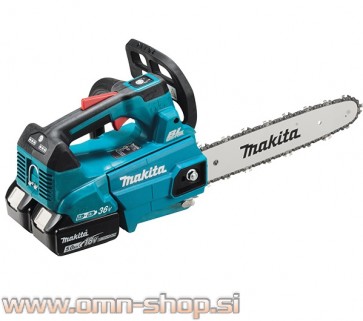 Makita DUC306PT2  akumulatorska verižna žaga  18V+18V, BL