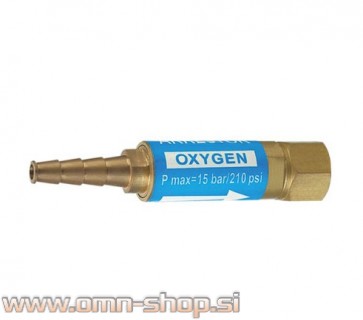 Varovalka suha Kisik G 1/4, 6mm za gorilnik