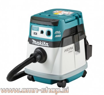 MakitaDVC157LZ Akumulatorski sesalnik 18+18V, BL HEPA, XPT