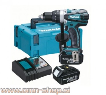Makita DHP458RFJ akumulatorski vibracijski vijačnik, 18V