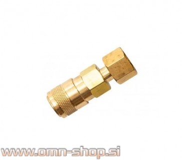 Hitra spojka Typ 21, 1/4" Notranji Navoj + konus za reducirni ventil AR/CO2