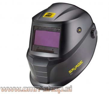 ESAB SAVAGE A41 8-13 črna avtomatska varilna maska