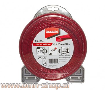 Makita nitka najlonska 2,7mm/30m DETELJICA RDEČA E-01834