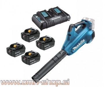 Makita DUB362PT4X akumulatorski puhalnik 18V+18V, 5,0Ah