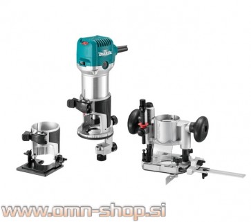 Makita RT0702CX2 električni enoročni rezkalnik, 710W