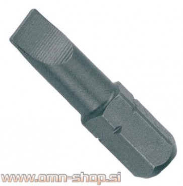 UNIOR NASTAVEK VIJAČNI PLOŠČATI Art.6460C6,3, 3 kos v garnituri 0,6x3,5 mm