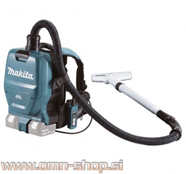 Makita DVC260Z akumulatorski nahrbtni sesalnik, 18V+18V