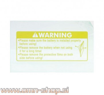 ESAB steklo za elektronsko masko Sentinel A60 NOTRANJE 120x75mm 0700600866