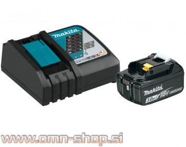 Makita lxt set v kartonu, 1 x BL1830B z polnilnikom DC18RC
