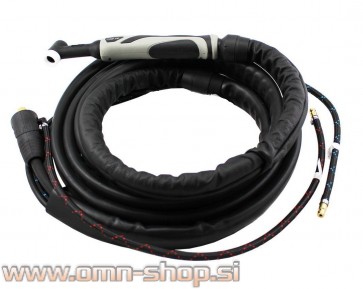 TIG GORILNIK WP 18 VODNO HLAJEN, UP/DOWN, USNJE, 4m za TIG 320 AC/DC