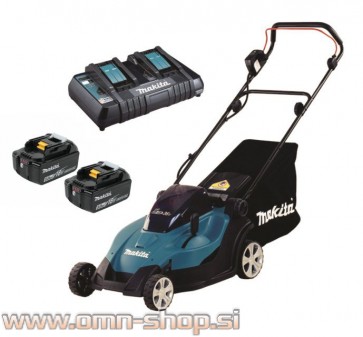 Makita DLM431PT2 akumulatorska kosilnica, 18V+18V