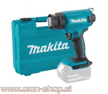 Makita DHG180ZK akumulatorski fen na vroč zrak, 18V, 550°C v kovčku