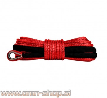 ATV SINTETIČNA VRV 6mm / 15m RDEČA