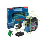 BOSCH GLL 3-80 CG + BM1 + LBOXX + GBA12V/2.0Ah + GAL12V-40 LINIJSKI LASER 0 601 063 T00