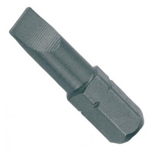 UNIOR NASTAVEK VIJAČNI PLOŠČATI Art.6460C6,3, 3 kos v garnituri 0,6x4,5 mm