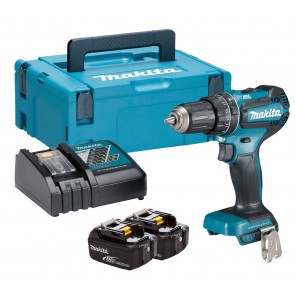 Makita DHP485RFJ akumulatorski vibracijski vrtalni vijačnik 18V, BL