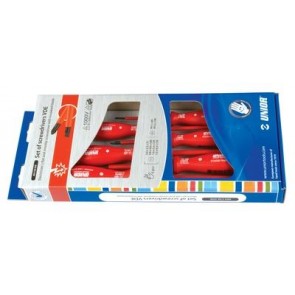 UNIOR IZVIJAČI ART.603CS6 VDE Gar. karton z okencem, izolirani 1000 V. 4x PL, 2x PH / 6 kos