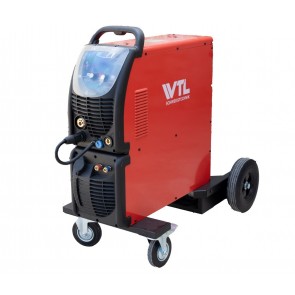 WTL MULTIMIG 300 SYN MIG/MAG Dual Pulse LCD vodno hlajen na vozičku