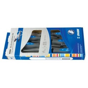 UNIOR IZVIJAČI ART.608CS5 TBI Gar. karton z okencem. 4x PH, 1x PZ / 5 kos