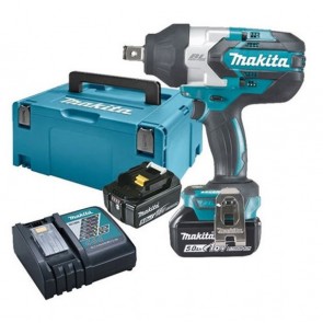 Makita DTW1001RTJ akumulatorski udarni vijačnik 18V/5,0Ah, BL, 3/4"