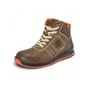 Delovni čevlji T4, S3 SRC, USNJE Crazy Horse, št. 43, VISOKI