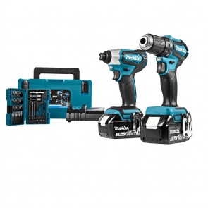 Makita DLX2220JX2 akumulatorski set v kovčku 3,0Ah