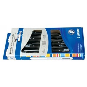 UNIOR IZVIJAČI ART.607CS7 CR Gar. karton z okencem. 4x PL, 3x PH / 7 kos
