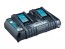 Makita DC18RD dvojni hitri polnilnik