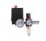 REGULATOR TLAKA + TL. SKLOPKA, 2 MANOMETRA 1x SPOJKA, 8bar 220V 5852